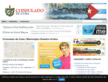 Tablet Screenshot of consuladocuba.com